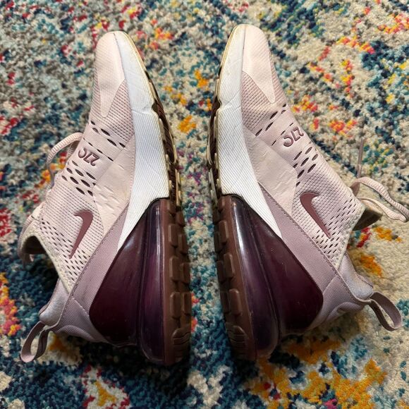 Nike Air Max 270 Women's Size 7.5 Pink Athletic Mesh Sneakers Shoes AH6789-601 - Picture 4 of 8